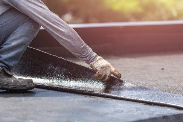 Professional Exterior Waterproofing technician working in Morning View, KY